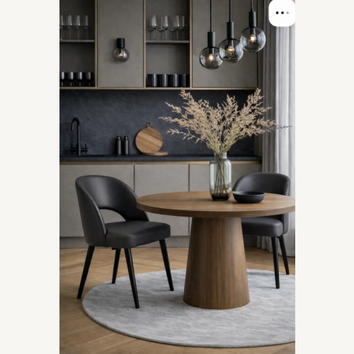 Krzesło tapicerowane DELUXE KR-5 Florencja 2528 Grafit
