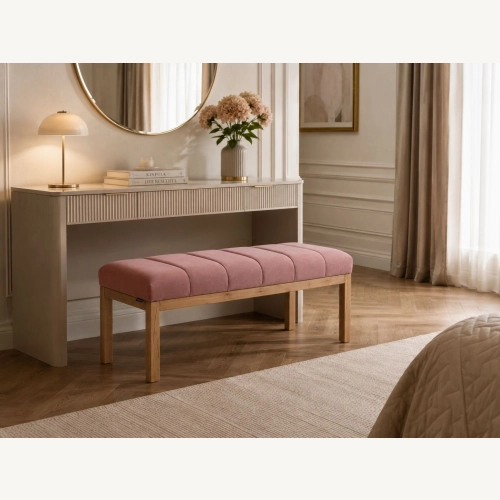 Ławka Pufa Tapicerowana Tkanina Piano 20  LPG-501 Olcha Loft Rozmiary od 50 cm do 200 cm