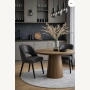 Krzesło tapicerowane DELUXE KR-5 Florencja 2528 Grafit