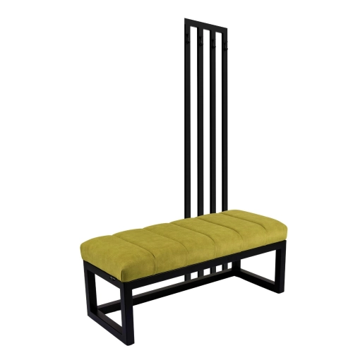 Ławka Tapicerowana Hold Me 13 z Wieszakiem - Styl Industrialny Model: LGM-413