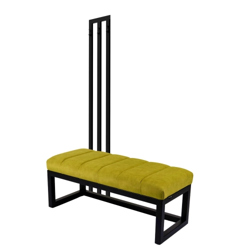 Ławka Tapicerowana Hold Me 13 z Wieszakiem - Styl Industrialny Model: LGM-413