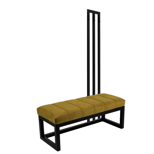 Ławka Tapicerowana Strong 07 z Wieszakiem - Styl Industrialny Model: LGM-413