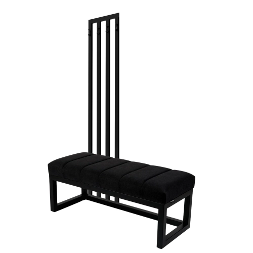 Ławka Tapicerowana Strong 15 z Wieszakiem - Styl Industrialny Model: LGM-413