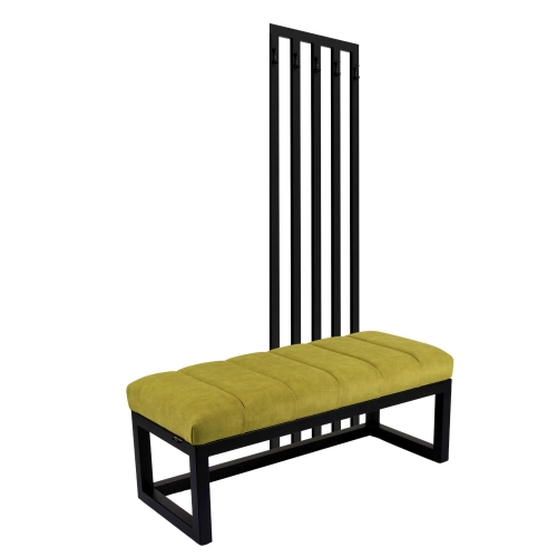 Ławka Tapicerowana Hold Me 13 z Wieszakiem - Styl Industrialny Model: LGM-413