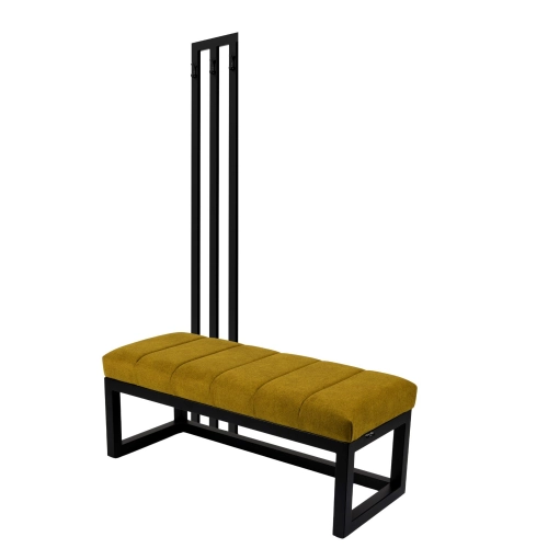 Ławka Tapicerowana Strong 07 z Wieszakiem - Styl Industrialny Model: LGM-413