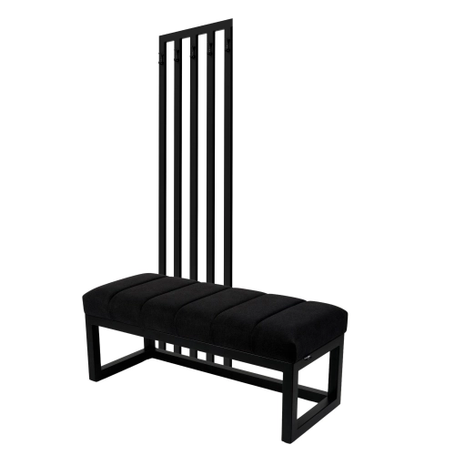 Ławka Tapicerowana Strong 15 z Wieszakiem - Styl Industrialny Model: LGM-413