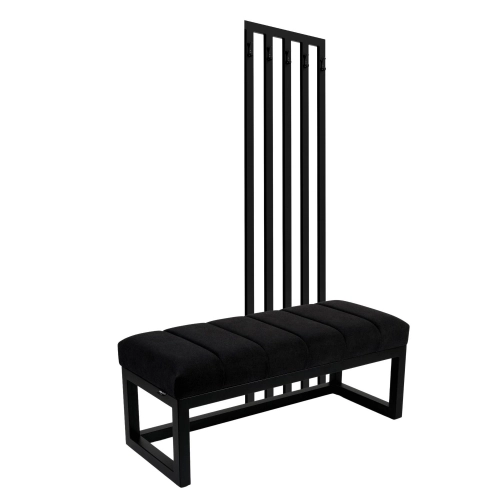 Ławka Tapicerowana Strong 15 z Wieszakiem - Styl Industrialny Model: LGM-413