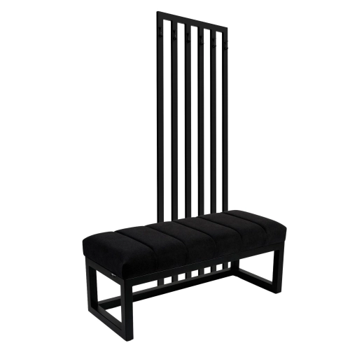 Ławka Tapicerowana Strong 15 z Wieszakiem - Styl Industrialny Model: LGM-413