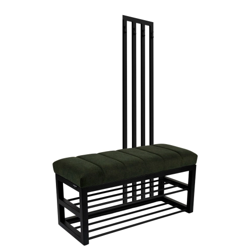 Ławka Tapicerowana Strong 09 z Wieszakiem - Styl Industrialny Model: LGM-414