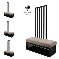 Ławka Tapicerowana Like Me 15 z Wieszakiem