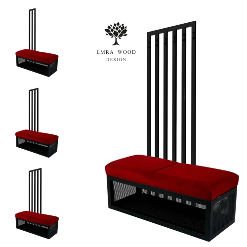 Ławka Tapicerowana Hold Me 31 z Wieszakiem