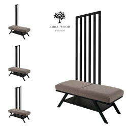 Ławka Tapicerowana Like Me 15 z Wieszakiem