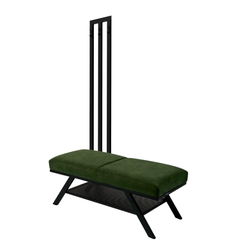 Ławka Tapicerowana Strong 09 z Wieszakiem - Styl Industrialny Model: LGM-550