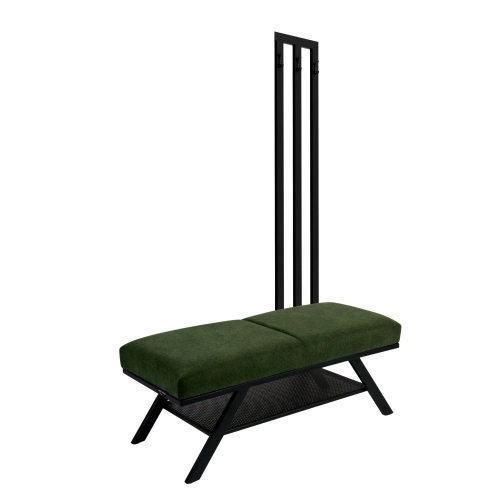 Ławka Tapicerowana Strong 09 z Wieszakiem - Styl Industrialny Model: LGM-550