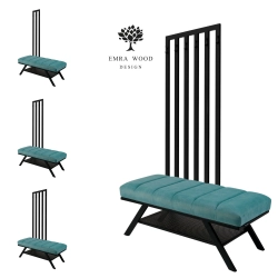 Ławka Tapicerowana Hold Me 19 z Wieszakiem