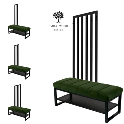 Ławka Tapicerowana Strong 09 z Wieszakiem