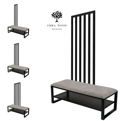 Ławka Tapicerowana Strong 14 z Wieszakiem