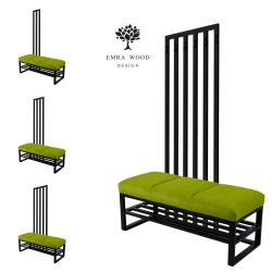 Ławka Tapicerowana Hold Me 14 z Wieszakiem