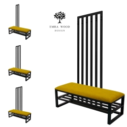 Ławka Tapicerowana Strong 07 z Wieszakiem