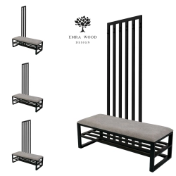 Ławka Tapicerowana Strong 14 z Wieszakiem