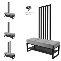 Ławka Tapicerowana Hamilton 2805 z Wieszakiem