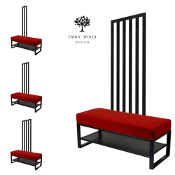 Ławka Tapicerowana Hamilton 2816 z Wieszakiem