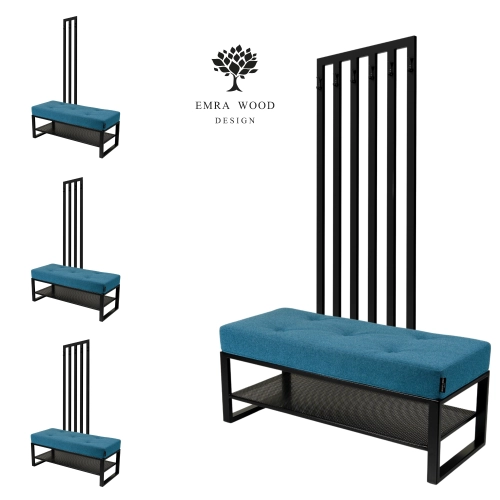 Ławka Pikowana Hamilton 2811 z Wieszakiem