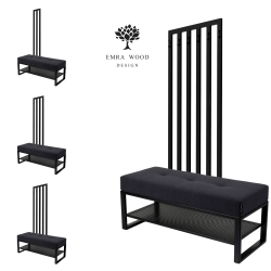 Ławka Pikowana Hamilton 2817 z Wieszakiem