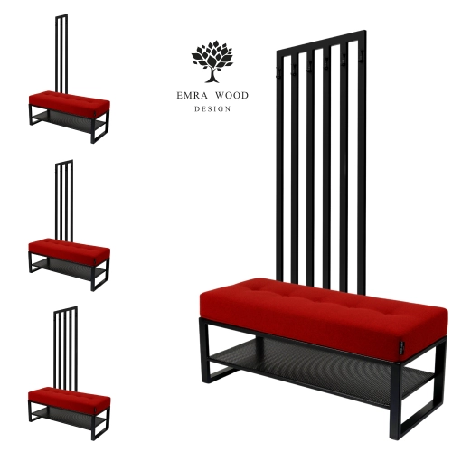 Ławka Pikowana Hamilton 2816 z Wieszakiem