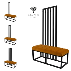 Ławka Tapicerowana Hold Me 09 z Wieszakiem