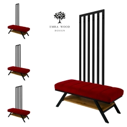 Ławka Tapicerowana Hold Me 31 z Wieszakiem