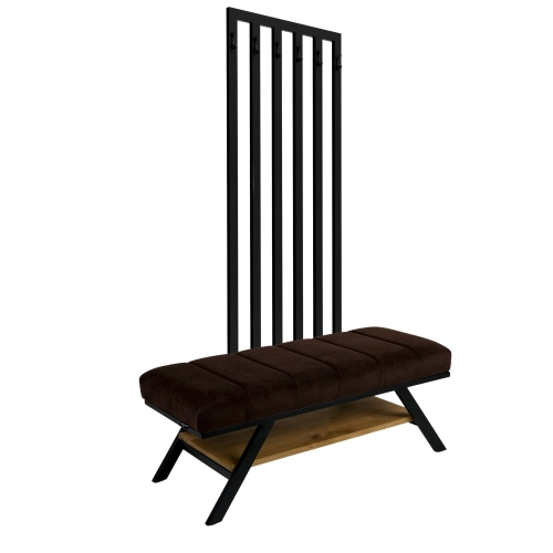 Ławka Tapicerowana Hold Me 06 z Wieszakiem