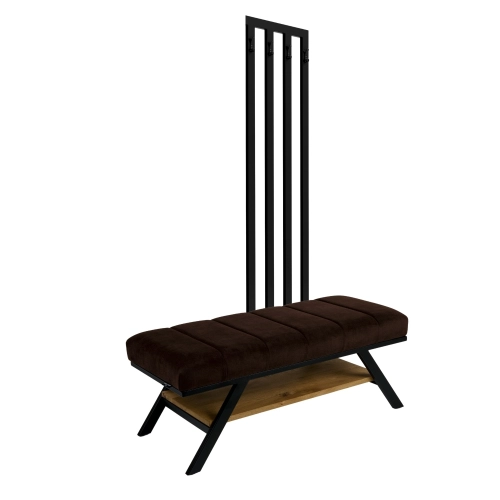 Ławka Tapicerowana Hold Me 06 z Wieszakiem