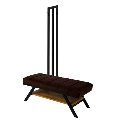 Ławka Tapicerowana Hold Me 06 z Wieszakiem