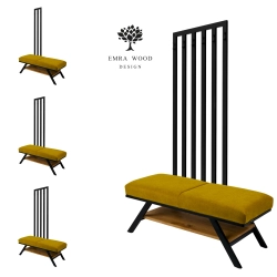 Ławka Tapicerowana Strong 07 z Wieszakiem