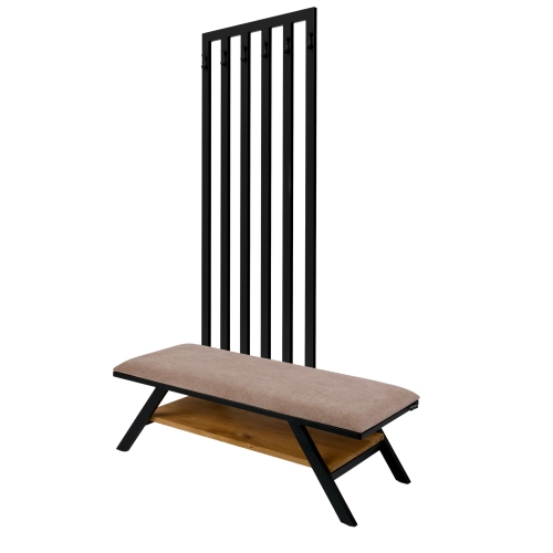 Ławka Tapicerowana Strong 04 z Wieszakiem