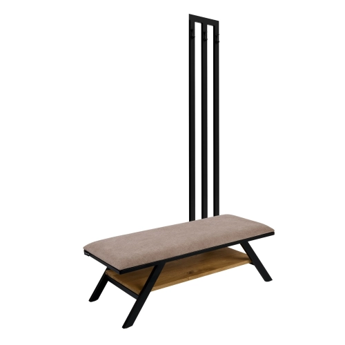 Ławka Tapicerowana Strong 04 z Wieszakiem