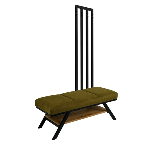 Ławka Tapicerowana Hold Me 15 z Wieszakiem