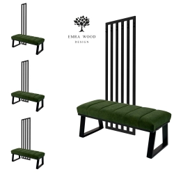 Ławka Tapicerowana Strong 09 z Wieszakiem