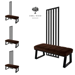 Ławka Tapicerowana Hold Me 06 z Wieszakiem