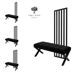 Ławka Tapicerowana Strong 15 z Wieszakiem