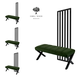 Ławka Tapicerowana Strong 09 z Wieszakiem