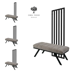 Ławka Tapicerowana Strong 14 z Wieszakiem