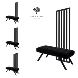 Ławka Tapicerowana Strong 15 z Wieszakiem