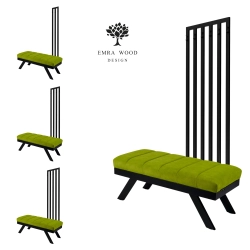 Ławka Tapicerowana Hold Me 14 z Wieszakiem