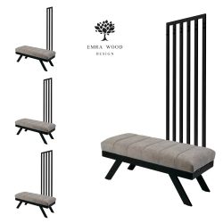 Ławka Tapicerowana Strong 14 z Wieszakiem