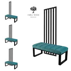 Ławka Tapicerowana Hold Me 19 z Wieszakiem