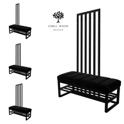 Ławka Tapicerowana Strong 15 z Wieszakiem