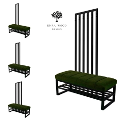 Ławka Tapicerowana Strong 09 z Wieszakiem