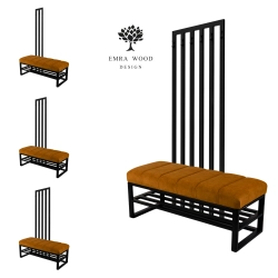 Ławka Tapicerowana Hold Me 09 z Wieszakiem